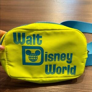 Disney Kids Bright Yellow and Blue Bag